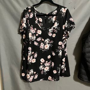 Torrid Floral Blouse